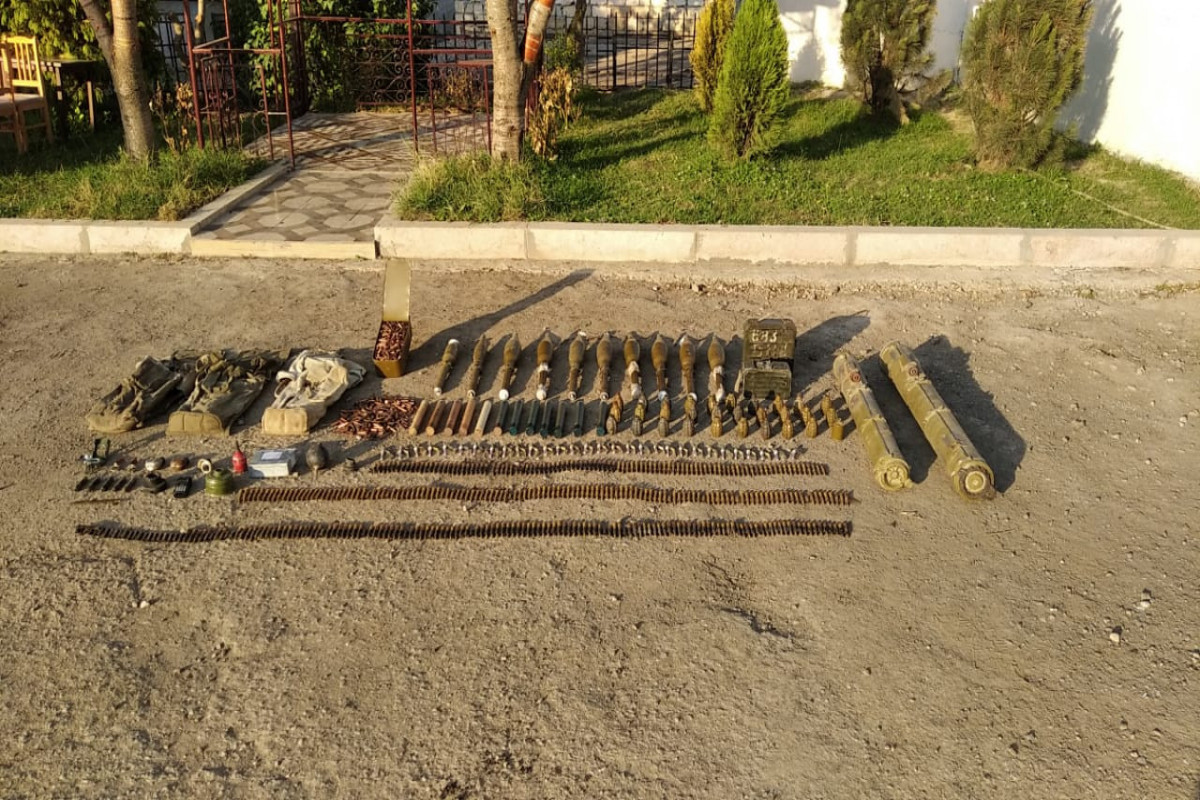 В Шуше обнаружили боеприпасы – ФОТО 