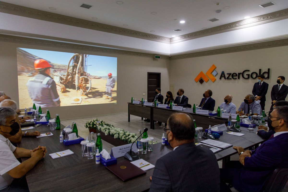 Состоялась встреча ЗАО «AzerGold» с известными геологами страны-ФОТО 