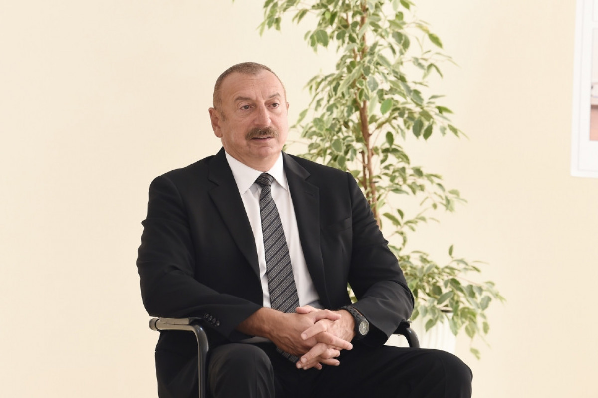Президент Ильхам Алиев