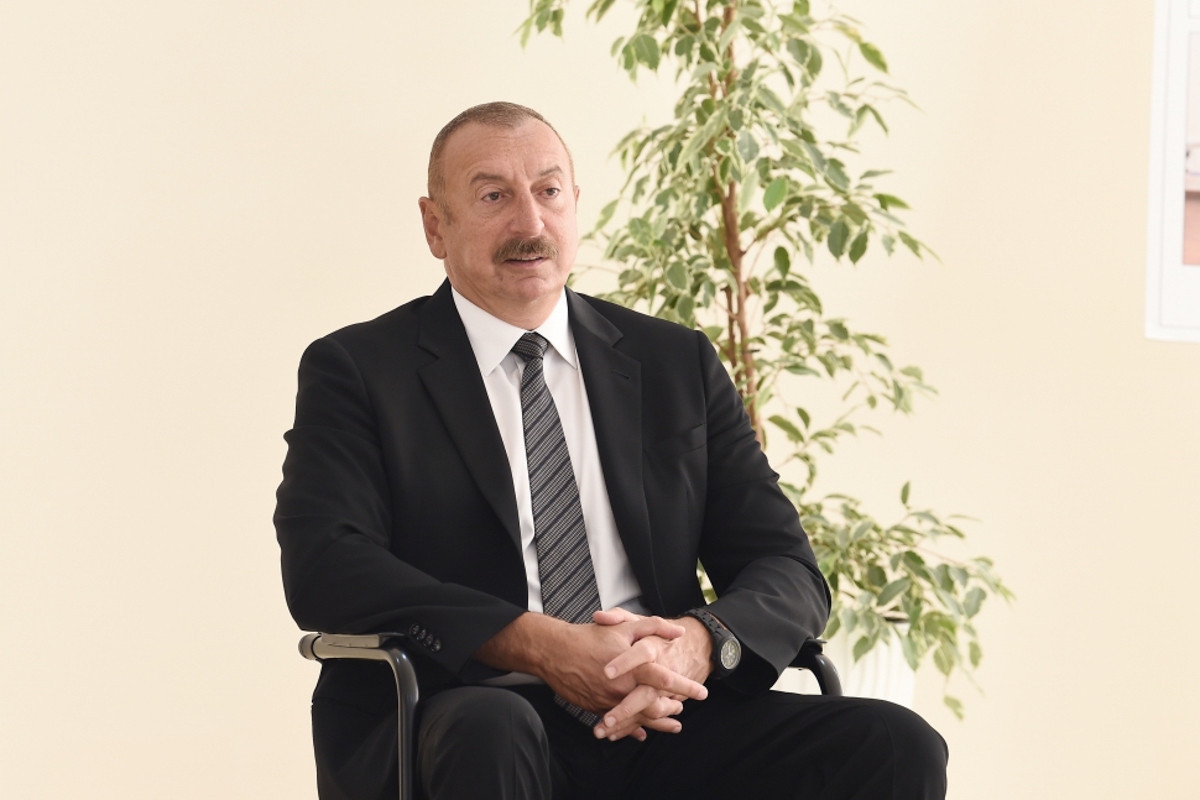 Президент Азербайджана Ильхам Алиев