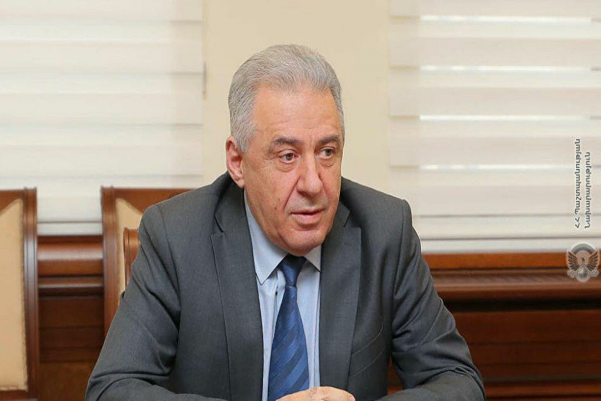 Министр обороны Армении Вагаршак Арутюнян