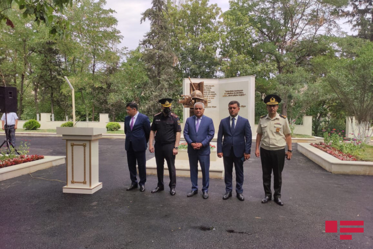 В Губе состоялось открытие парка «Media şəhidləri»