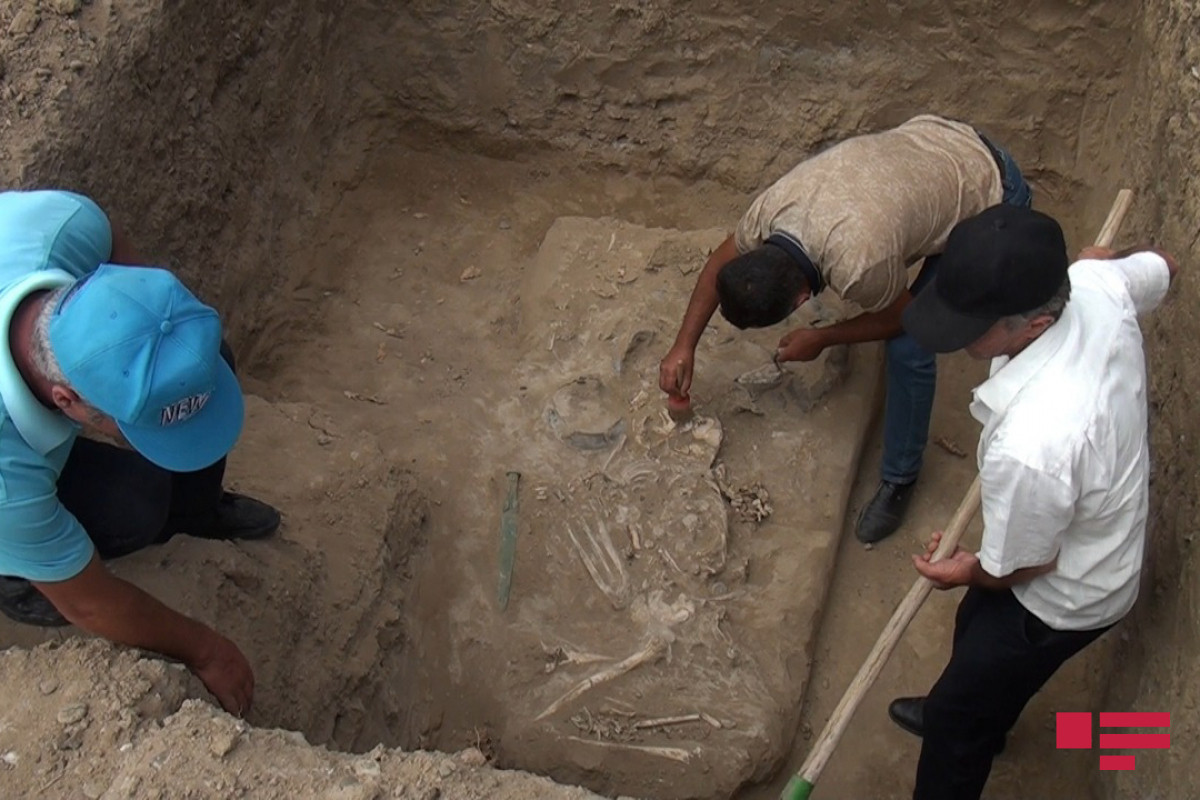 В Кешикчидаге обнаружены большие курганы, относящиеся к бронзовому веку