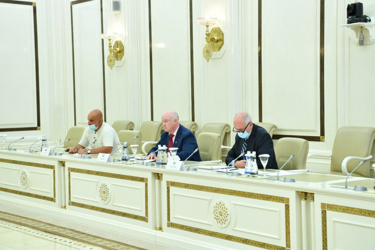 Встреча с докладчиком ПАСЕ Полом Гаваном в Милли Меджлисе