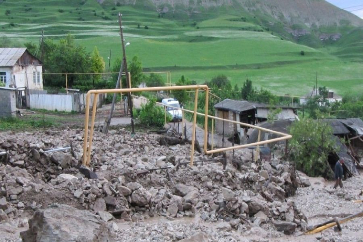 Сход селя повредил жилые дома в Дагестане