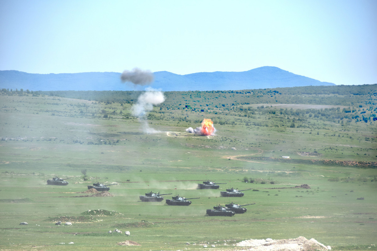 Азербайджанские военнослужащие приняли участие в учениях в Турции