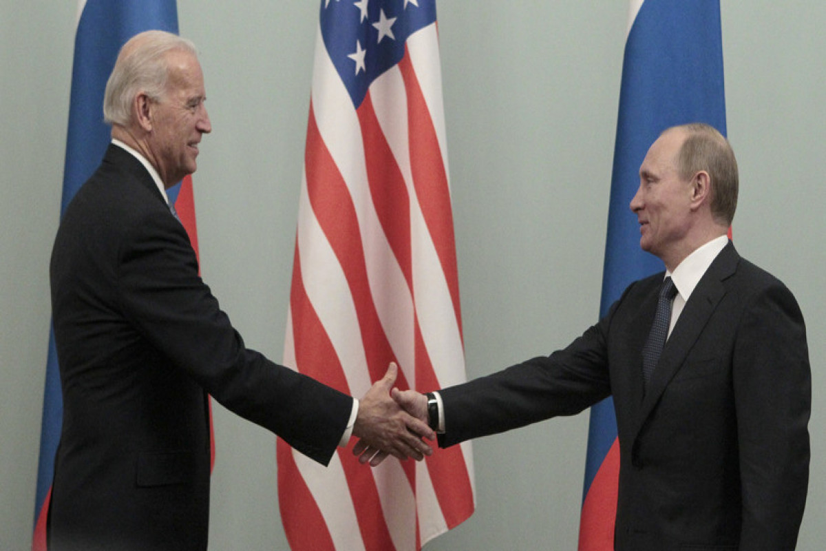 Джо Байден и Владимир Путин