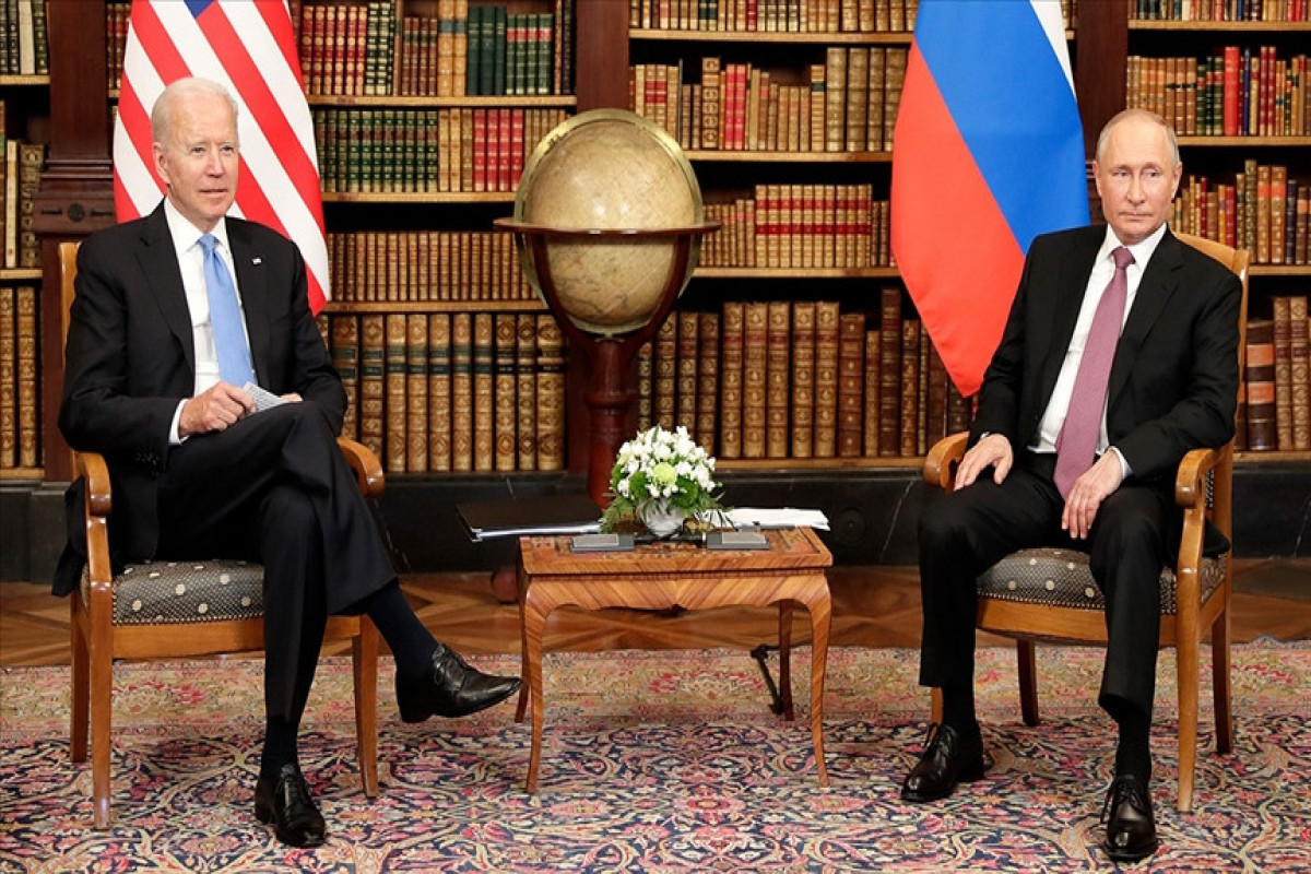 Джо Байден и Владимир Путин