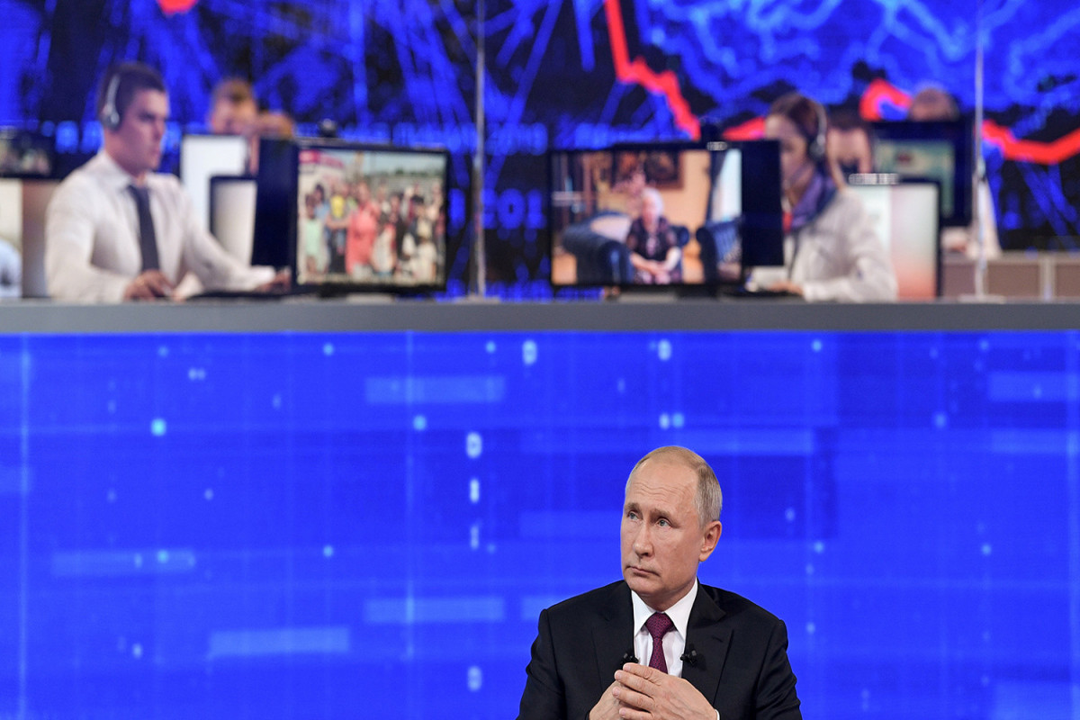 Прямая линия с Владимиром Путиным пройдет 30 июня