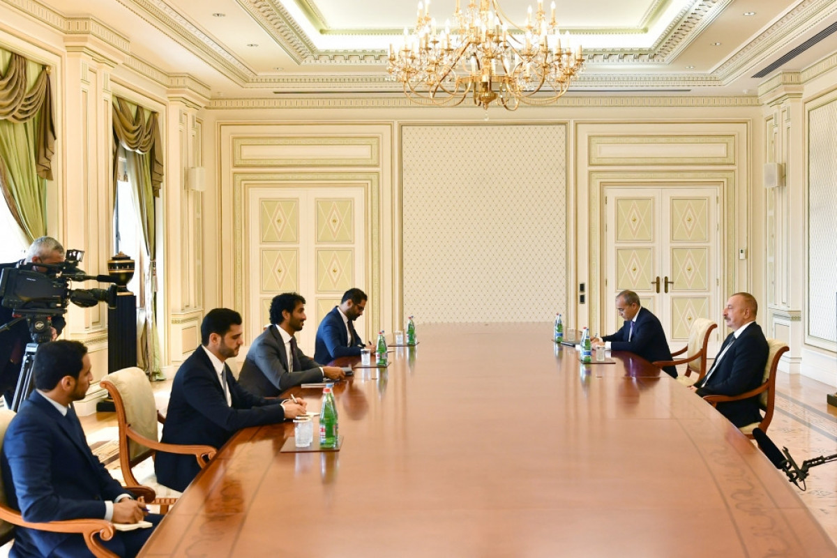 Президент Ильхам Алиев принял Абдаллу бин Тоуга аль-Марри