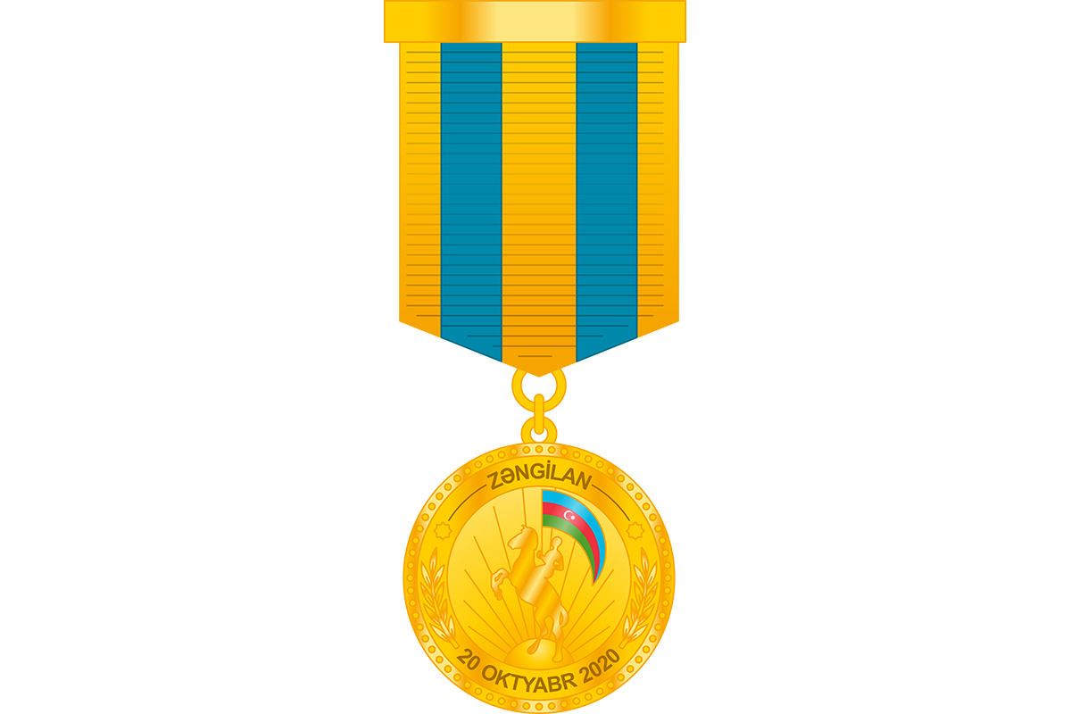 Военнослужащие ВС Азербайджана награждены медалью «За освобождение Зангилана»