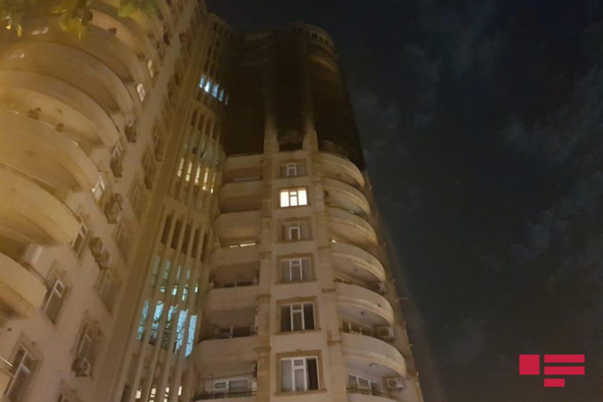 В Баку произошел пожар в многоэтажном здании, есть пострадавшие -ФОТО -ОБНОВЛЕНО-1 -ВИДЕО 