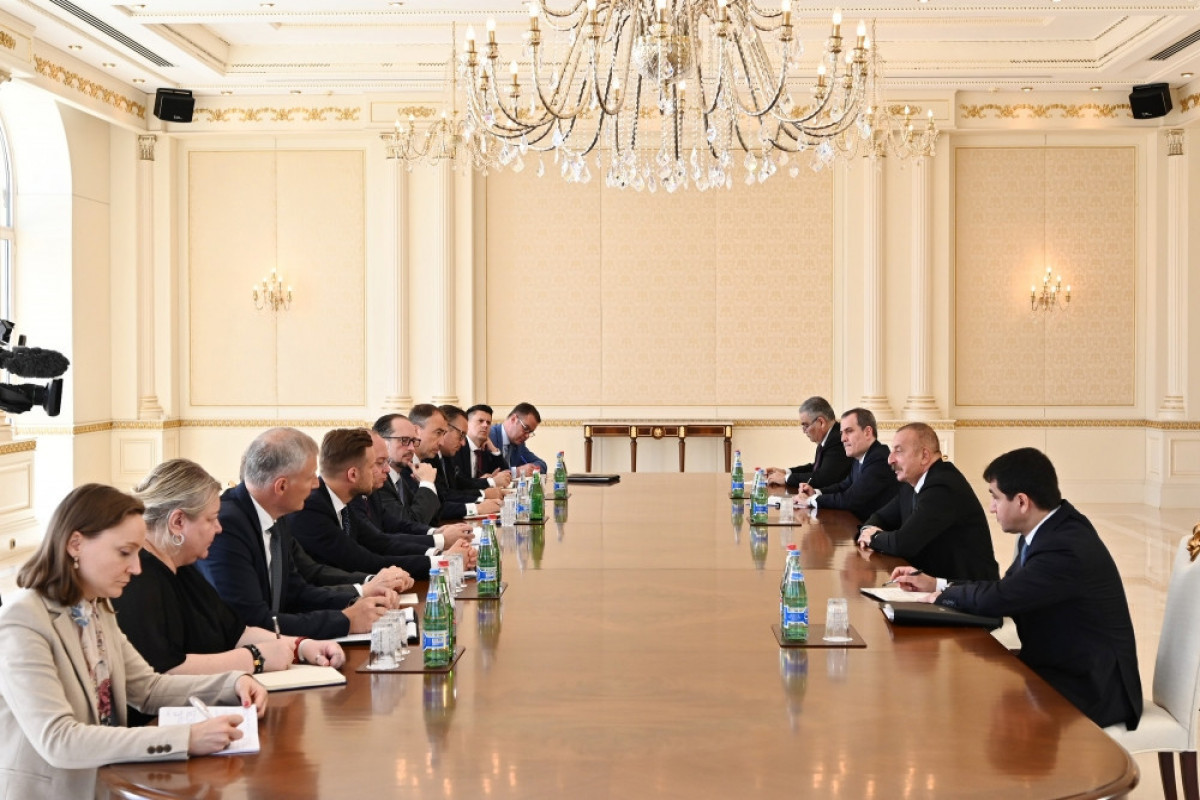 Президент Ильхам Алиев принял глав МИД Румынии, Австрии, Литвы и делегацию ЕС-ОБНОВЛЕНО 