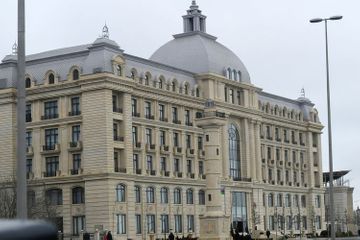 Президент Ильхам Алиев принял участие в церемонии открытия нового здания Азербайджанского Каспийского морского пароходства
