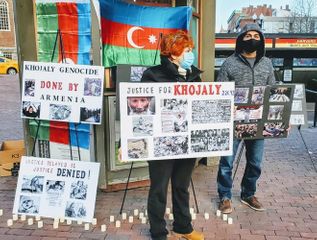 В Бостоне прошла «молчаливая» акция в связи с Ходжалинским геноцидом