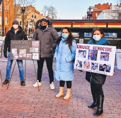 В Бостоне прошла «молчаливая» акция в связи с Ходжалинским геноцидом