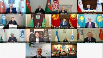 Президент Ильхам Алиев выступил на саммите ОЭС в видеоформате - ОБНОВЛЕНО