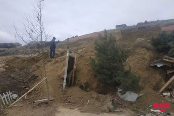 Глава ИВ Сабаильского района побывал в зоне оползня в Бадамдаре – ФОТО  - ОБНОВЛЕНО-3