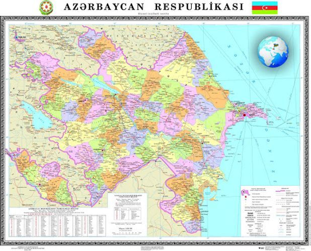 Утвержден план мероприятий по предотвращению искажения карты Азербайджана