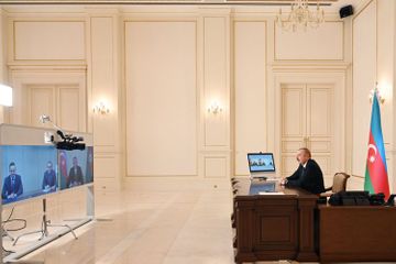 Президент Ильхам Алиев принял министра иностранных дел и торговли Венгрии в видеоформате - ОБНОВЛЕНО