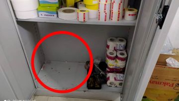 В Баку из маркета украден сейф с 9 тыс. манатов – ВИДЕО