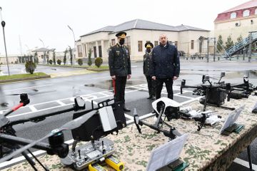Президент Ильхам Алиев принял участие в открытии воинской части Внутренних войск - ОБНОВЛЕНО