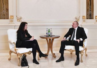 Президент Ильхам Алиев принял делегацию во главе с действующим председателем ОБСЕ - ОБНОВЛЕНО