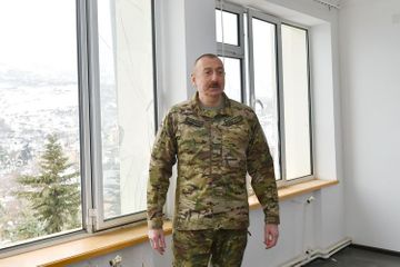 Президент Ильхам Алиев и первая леди Мехрибан Алиева посетили Физулинский и Ходжавендский районы