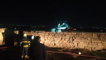 В Абшероне бывший заключенный сжег дом и ранил жену - ФОТО