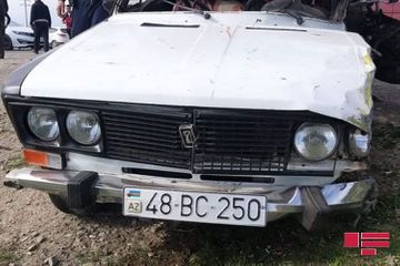 В ДТП в Евлахе погиб один, пострадали 6 человек