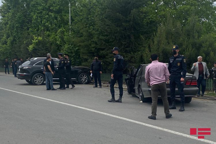 В Агдаме столкнулись два автомобиля, есть погибший и пострадавшие - ФОТО - ОБНОВЛЕНО