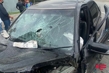 В Агдаме столкнулись два автомобиля, есть погибший и пострадавшие - ФОТО - ОБНОВЛЕНО