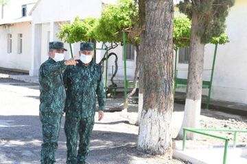 Помощник президента и начальник Госпогранслужбы побывали на границе с Арменией