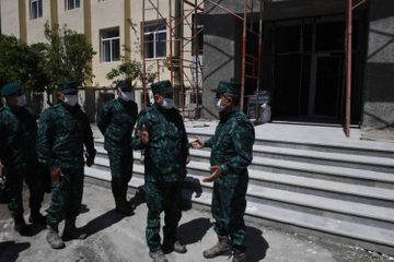 Помощник президента и начальник Госпогранслужбы побывали на границе с Арменией