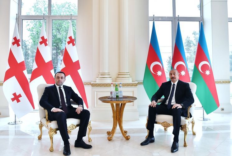 Президент Ильхам Алиев принял премьер-министра Грузии - ОБНОВЛЕНО