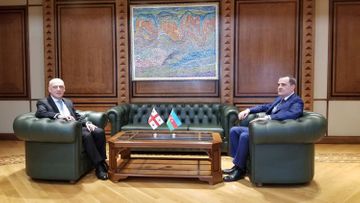 Проходит встреча глав МИД Азербайджана и Грузии в расширенном составе - ОБНОВЛЕНО