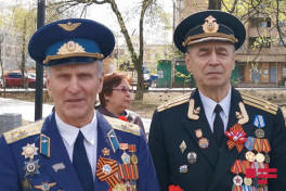 Члены общественной организации ветеранов города Долгопрудный Московской области РФ