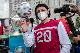 Кубок Евро-2020 продолжает «путешествие» по Баку-ФОТО 