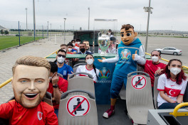 Кубок Евро-2020 продолжает «путешествие» по Баку-ФОТО 
