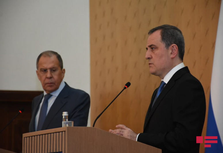 Сергей Лавров и Джейхун Байрамов