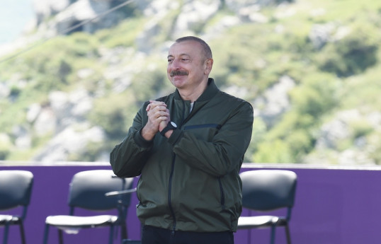 Президент Азербайджана Ильхам Алиев