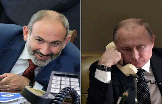 Пашинян, Путин