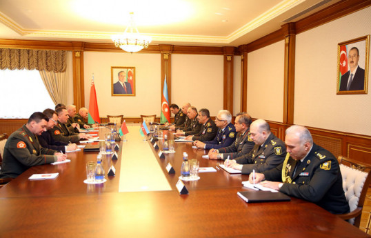 Обсуждены перспективы развития военно-технического сотрудничества между Азербайджаном и Беларусью-ВИДЕО 