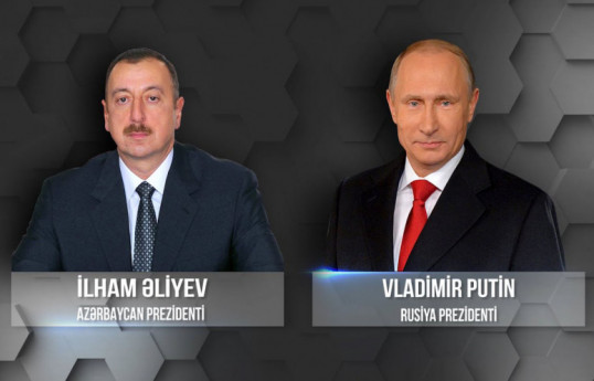 Ильхам Алиев и Владимир Путин обсудили события на азербайджанско-армянской границе