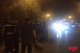 В Баку сбитого пешехода переехал другой автомобиль-ФОТО -ВИДЕО 
