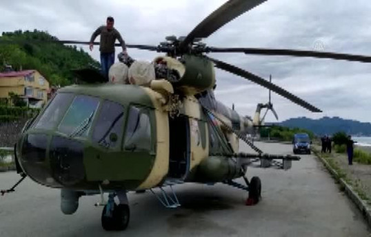 Устранена неисправность вертолета ВВС Азербайджана совершившего вынужденную посадку в Турции-ОБНОВЛЕНО 