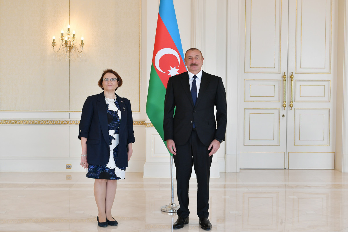 Президент Азербайджана принял верительные грамоты нового посла Финляндии
