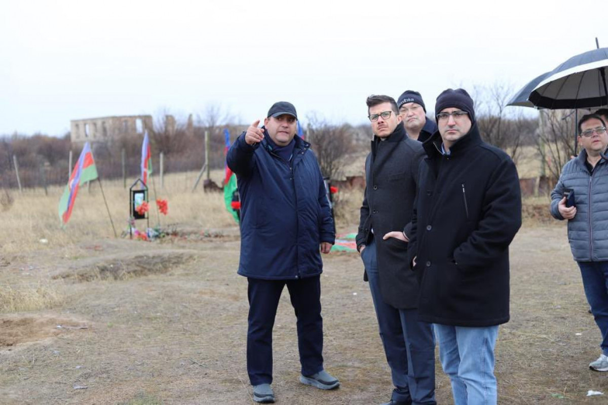 Посол Израиля в Азербайджане совершил поездку в Агдам