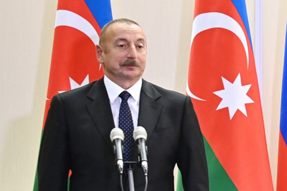 Президент Ильхам Алиев