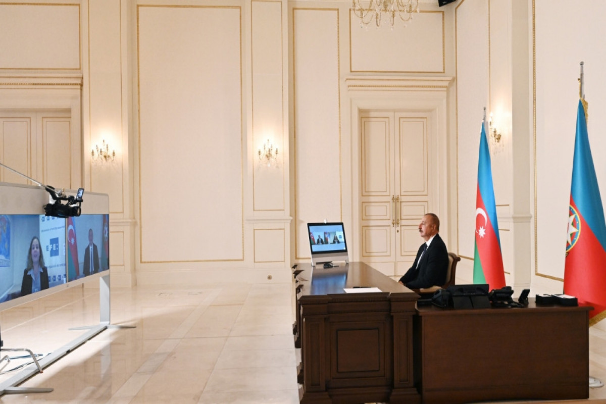Президент Ильхам Алиев